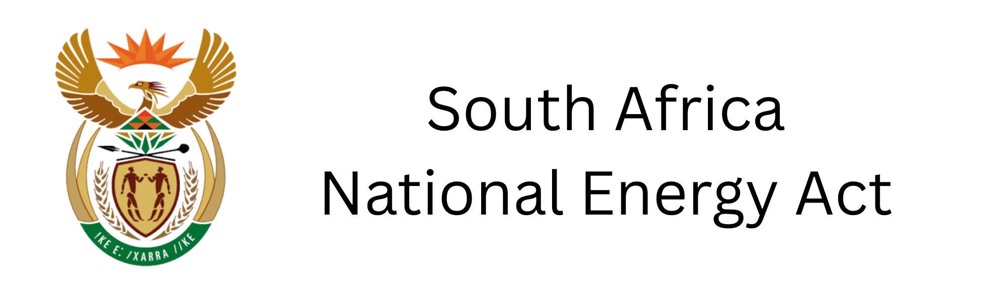 SA National Energy Act